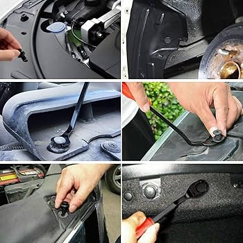 KIT 100 CLIP BROCHE RETENCION PLASTICO