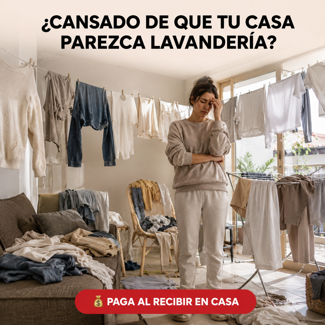 Tendedero Retráctil Rayenko 4,2M | Ahorra Espacio en Casa